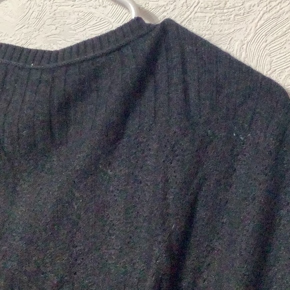 Free People -Sz S - lace gem front short sleeve poncho style wide arm hole shirt - Picture 6 of 9